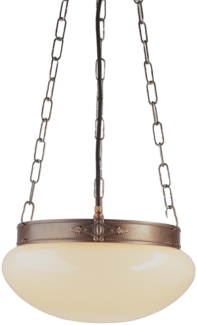 Deckenleuchte D73-125eb Berliner Messing