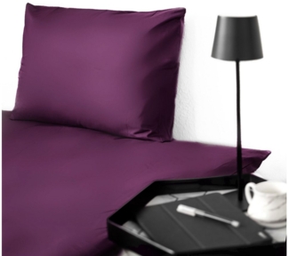 COFI 1453 Bettwäsche Einfarbige Bettwäschen-Sets für Einzel- und Doppelbetten, Baumwolle