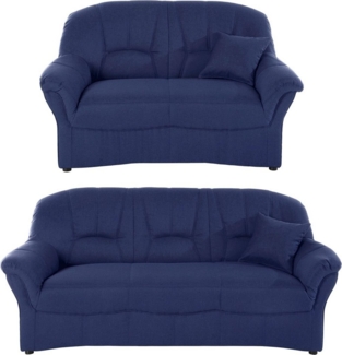 DOMO collection Polstergarnitur Bahia zeitlos & elegantes Sofa, bequem, (Set), 3-Sitzer & 2-Sitzer-Set