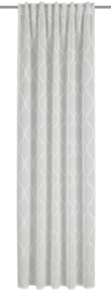 Neusser Collection Verdunklungsschal mit Gardinenband offwhite 135x245 cm