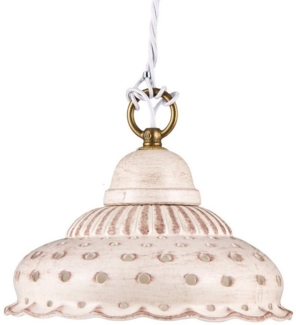 Helios Leuchten Pendelleuchte Küchenlampe Keramik, Keramiklampe, Deckenlampe, Hängelampe, für Küche Esstisch, handgefertigt handbemalt
