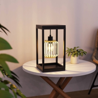 HOME DELUXE Tischlampe ZITA - Schwarz