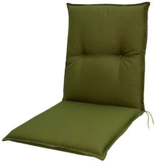 doppler® Polsterauflage 7836 grün Niederlehner Niedriglehner Gartenstuhlauflagen Auflage, (1 St, 1 Auflage), UV-Beständig für Niedriglehner-Stühle