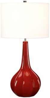 Tischleuchte, Keramik, H 71,5 cm