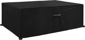 Gartenmöbel Abdeckung 600D Oxford Gewebe 213 x 132 x 72 cm - Wasserdicht UV Beständig