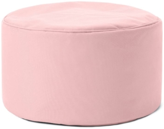 Lumaland Sitzsack-Hocker Pouf rund 50l pastellpink