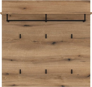 Paneel Delaware / Delamar, Holzwerkstoff, Holzfarben, 88 x 87 x 28 cm