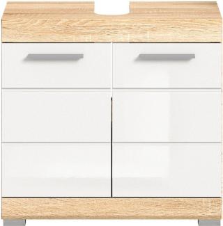 INOSIGN Waschbeckenunterschrank Siena (1-St) Badmöbel Badschrank, 2 Türen, Breite 60 cm