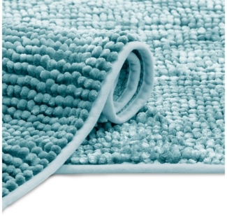 AmeliaHome Badematte Badematte Badteppich Badvorleger Duschvorleger Badezimmer rutschfest, rutschhemmend beschichtet, Rutschfest, Polyestertextilien, Rechteck, 50x70 cm, 60x90 cm, 70x120 cm