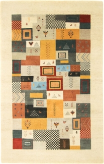 Morgenland Gabbeh Teppich - Loribaft Indus - Awaro - rechteckig - 200 x 150 - Beige