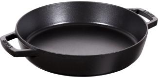 Staub Pans Bratpfanne 26 cm, Gusseisen, Schwarz