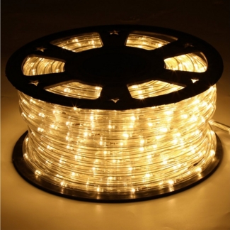 Clanmacy Lichterkette 10-50M lichtschlauch Beleuchtung WarmweißAußen Deko Weihnachtsdeko, Wasserdicht