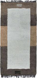 Nepal Teppich - 140 x 70 cm - beige