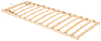 vidaXL Lattenrost mit 13 Latten Verstellbares Kopfteil 70x200 cm 327260