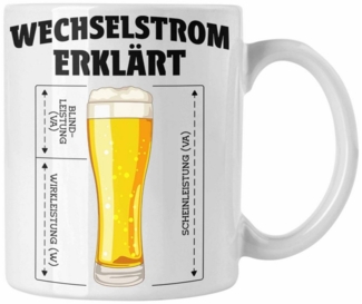 Trendation Tasse Trendation - Elektriker Geschenke für Männer Tasse Geschenk Elektriker