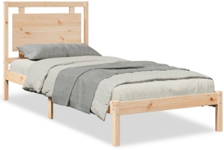 vidaXL Massivholzbett Extra Lang ohne Matratze 100x210 cm 3309185