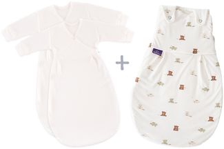 Träumeland Ganzjahres Schlafsack LIEBMICH 3tlg. Patita Größe 56/62