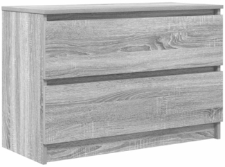 vidaXL TV-Schrank Grau Sonoma 80x35x54 cm Holzwerkstoff 861792