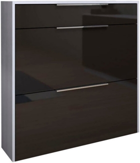 borchardt Möbel Schuhschrank Olivia Wandmontage, stehende Montage & Glasböden unter Mehr aus der Serie