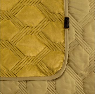 Eurofirany Tagesdecke SOFIA/5, Doppelseitige Decke mit gestepptem Muster für Doppelbett & Sofa