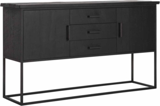 Sideboard Kommode Beam, Schwarz