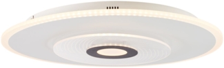 Brilliant CCT LED Deckenleuchte Peron 32 W dimmbar Ø 47,5 cm weiß