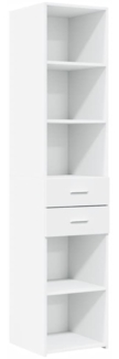 vidaXL Highboard Weiß 40x42,5x185 cm Holzwerkstoff 3281441