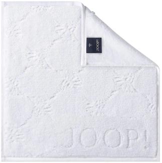 JOOP Uni Handtücher Cornflower|Seiftuch 30x30 cm| weiss