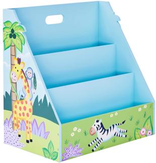 Fantasy Fields Kinder Bücherregall Stabiles Kinderregal Sunny Safari TD-13141A