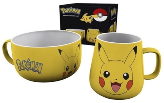 ABYstyle Tasse POKEMON - Breakfast Set Tasse + Bowl - Pikachu