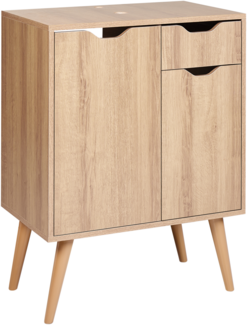 Waschbeckenunterschrank CANOAS 60 cm Hellbraun