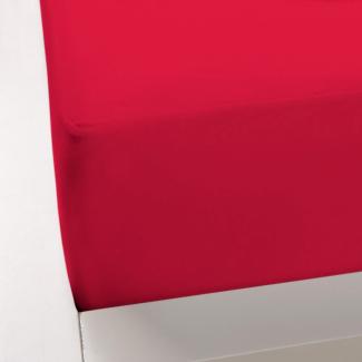 Formesse Bella Donna Boxspring Spannbettlaken Alto | 120x200 - 130x220 cm | rot