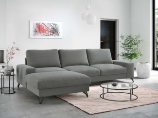 Ecksofa Oddo (Farbe: Verita 88, Seite: Links - L1F+L2F+R4)