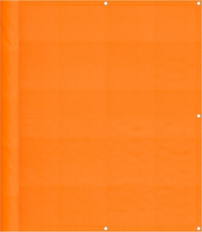 vidaXL Balkon-Sichtschutz Orange 120x1000cm 100% Polyester-Oxford 42002146