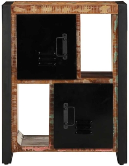 vidaXL Sideboard Mehrfarbig 55x35x70 cm Altholz Massiv 4013580