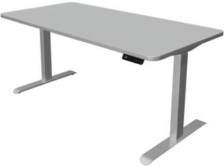 Kerkmann Schreibtisch Sitz-Stehtisch Move 3 Premium 160x80x72-121cm elektr. höhenverstellbar mit Memoryfunktion Lichtgrau