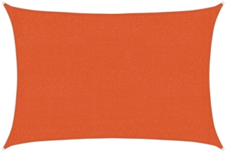 vidaXL Sonnensegel 160 g/m² Orange 2x3 m HDPE 311667