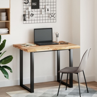 vidaXL Schreibtischplatte Ölbeschichtung 100x70x4 cm Massivholz Akazie 3279772