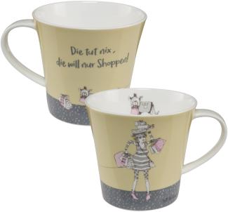 Goebel Die Tut Nix Becher, Kaffeebecher, Trinkbecher, Barbara Freundlieb, Porzellan, 350 ml, 27000101