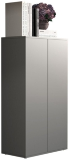 VCM Kommode & Sideboard Dalosa 920395 Grau H. 108 x B. 60 x T. 32 cm