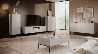 Wohnzimmer-Set Cowilo I (Farbe: Cashmere)