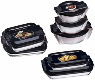 Ritzenhoff & Breker Cucina Auflaufformen / Frischhaltedosen-Set 7-teilig