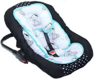 Primawela Sitzverkleinerer Sitzverkleinerer Baumwolle für Auto Kindersitz Baby Schale Einlage