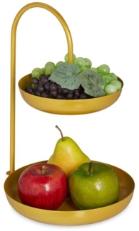 2 stöckige Obst Etagere