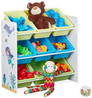 Kinderregal mit 9 Boxen und Motiv 10030551_470