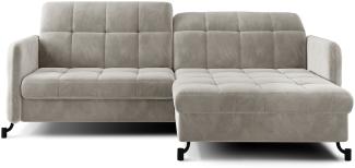 Lorelle, Ecksofa, Eckcouch, Beige