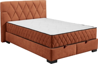 ED EXCITING DESIGN Boxbett Nagol, mit Bettkasten, mit Wendematratze, erhältlich in verschiedenen Breiten