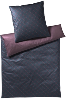 JOOP! Bettwäsche Cornflower Double 4083 05 Midnight Purple 240 x 220 + 2x 80 x 80 cm