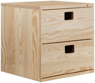 Astigarraga Kit Line Schubladenbox Schubladenblock "Dinamic", 2er oder 3er, Holzschubladen, Schränckchen, (2-St)