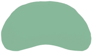 DUKAL Kissenbezüge Tempur Curve / Sonata, passend für Größe S und M, (1 Stück), aus hochwertigem Doppel-Jersey, mit Reißverschluss, Made in Germany